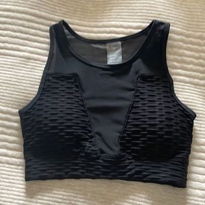 Black Sports Bra
